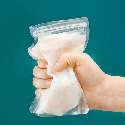 30-Pack BPA-Free Breast Milk & Baby Food Storage Containers with Freezer Bags - 100ml to 250ml Sizes
