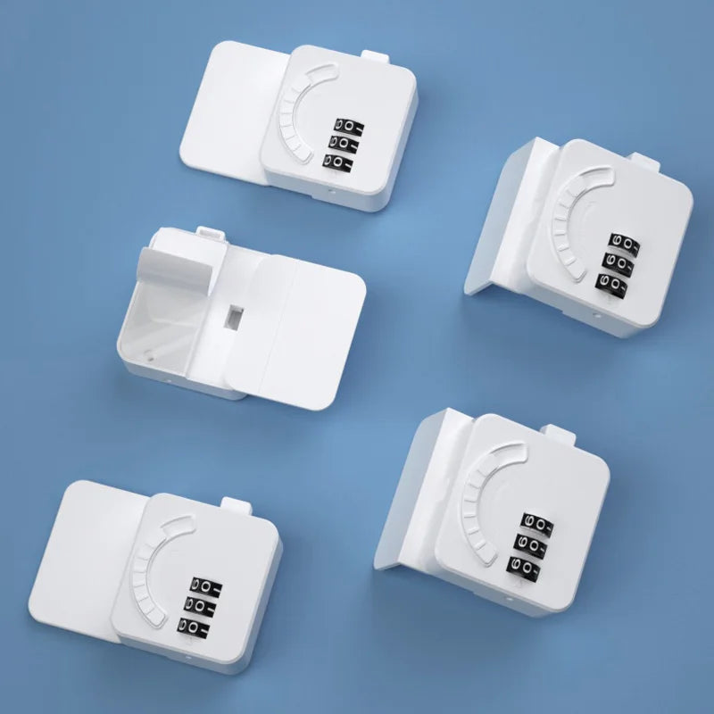 Multi-Function Baby Safety Lock with Password for Fridge, Drawer & Cabinet - Durable ABS Material Home Security Solution