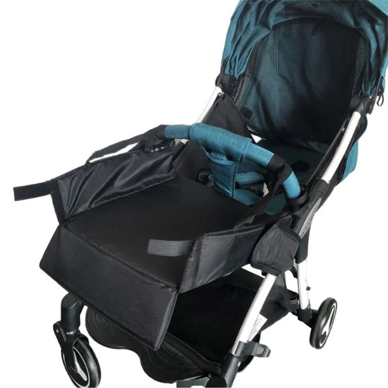 Adjustable Stroller Footrest Extension for Enhanced Baby Comfort and Support