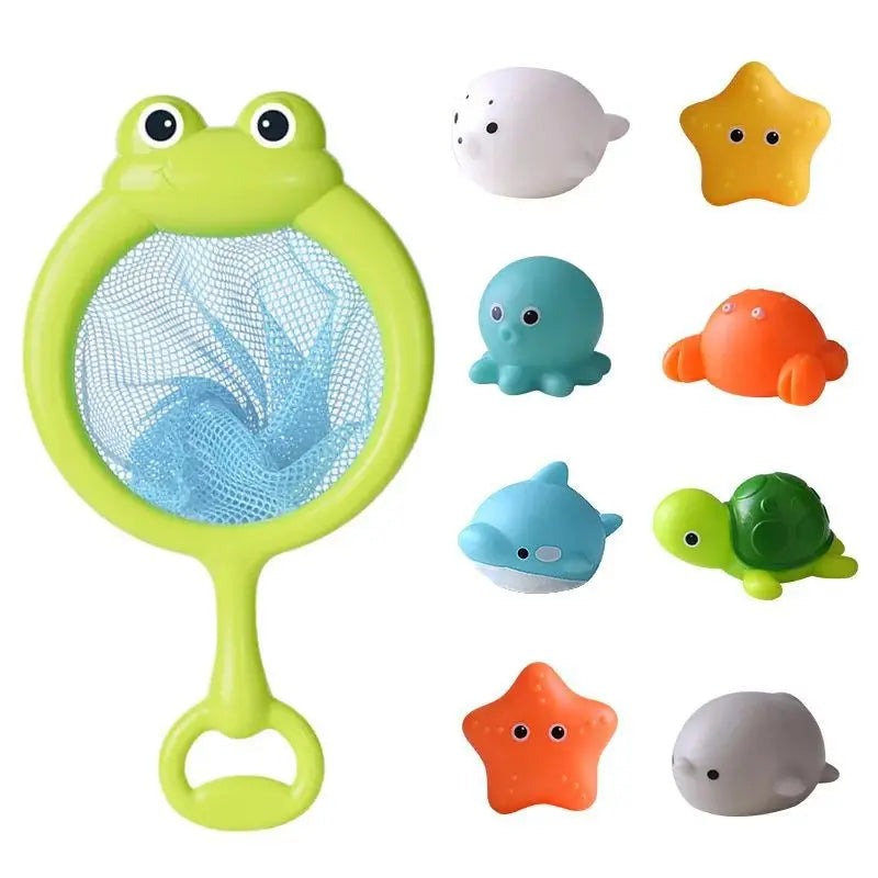 Fun Floating Animal Bath Toy Set for Kids - Water Play Game Gift for Boys and Girls