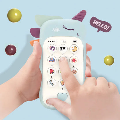 Musical Bilingual Baby Mobile Phone Toy - Early Learning Interactive Play for 3-6 Years