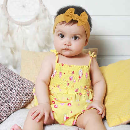 48-Color Bowknot Headband for Babies - Stylish Elastic Hair Accessory for Girls