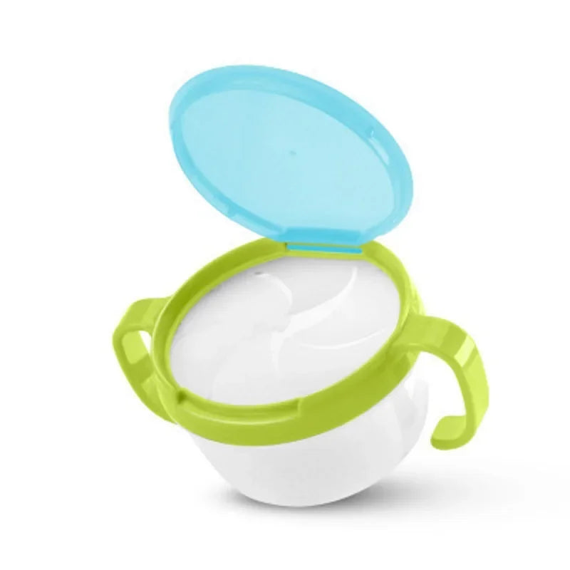 Toddler Snack Catcher with Double Handles - Spill-Proof Snack Cup for Biscuits and Treats Storage