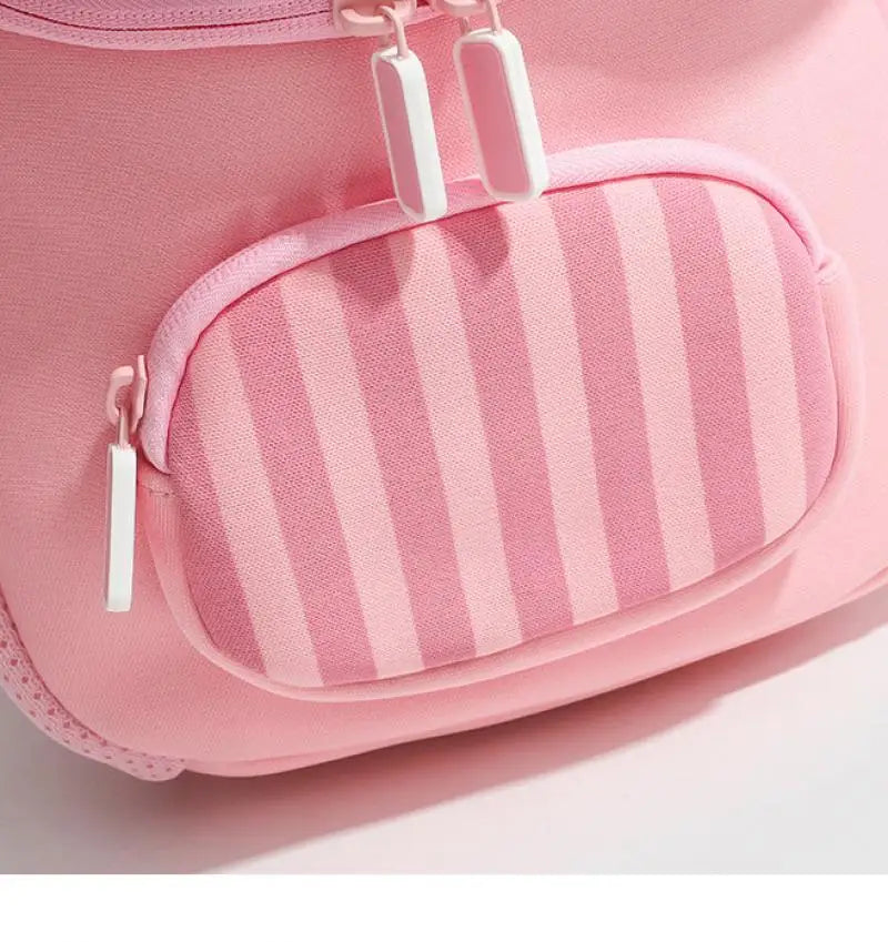 Adorable Mushroom-Themed Kids Backpack for Kindergarten - Cute Zipper Bag for Boys and Girls, Perfect for Travel and Snacks