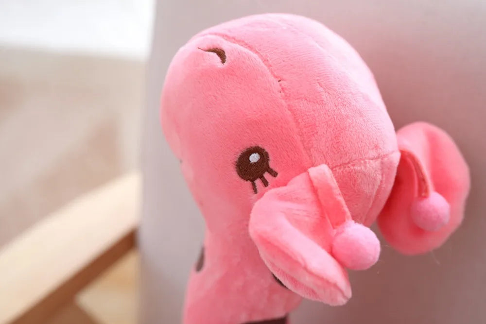 Colorful Giraffe Plush Pendant - Soft Stuffed Animal Doll for Kids, Ideal Christmas and Birthday Gift (18/25cm)