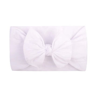 48-Color Bowknot Headband for Babies - Stylish Elastic Hair Accessory for Girls