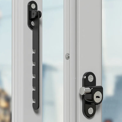 Adjustable Child Safety Window Locks - Anti-Fall Bracket for Baby Security and Protection