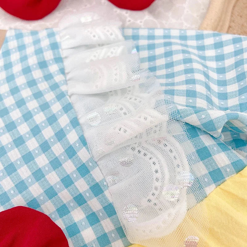Adorable 2-Piece Summer Newborn Princess Jumpsuit with Matching Headband for Baby Girls