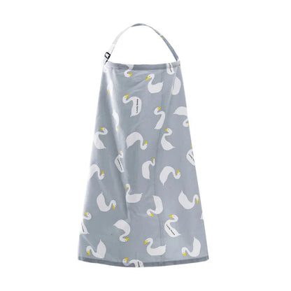 Adjustable Breastfeeding Privacy Cover for Moms - Breathable Nursing Poncho with Peek-a-Boo Design