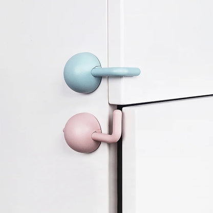 3-Pack Child Safety Cabinet Locks - Anti-Pinch Refrigerator and Drawer Protection for Baby Safety