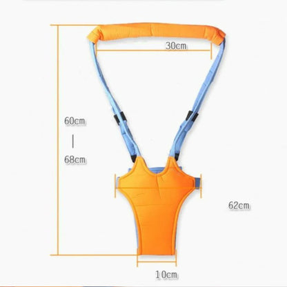 Breathable Baby Walking Harness with Safety Leash and Anti-Fall Features for Infants