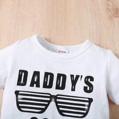 Summer Streetwear Set for Baby Boys _ Daddy's good friend outfit
