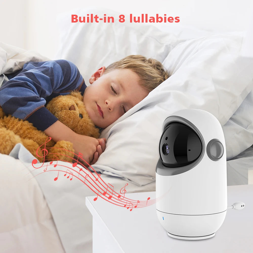 4.3" Wireless Video Baby Monitor with Pan/Tilt Camera, Two-Way Audio & Night Vision - VB801