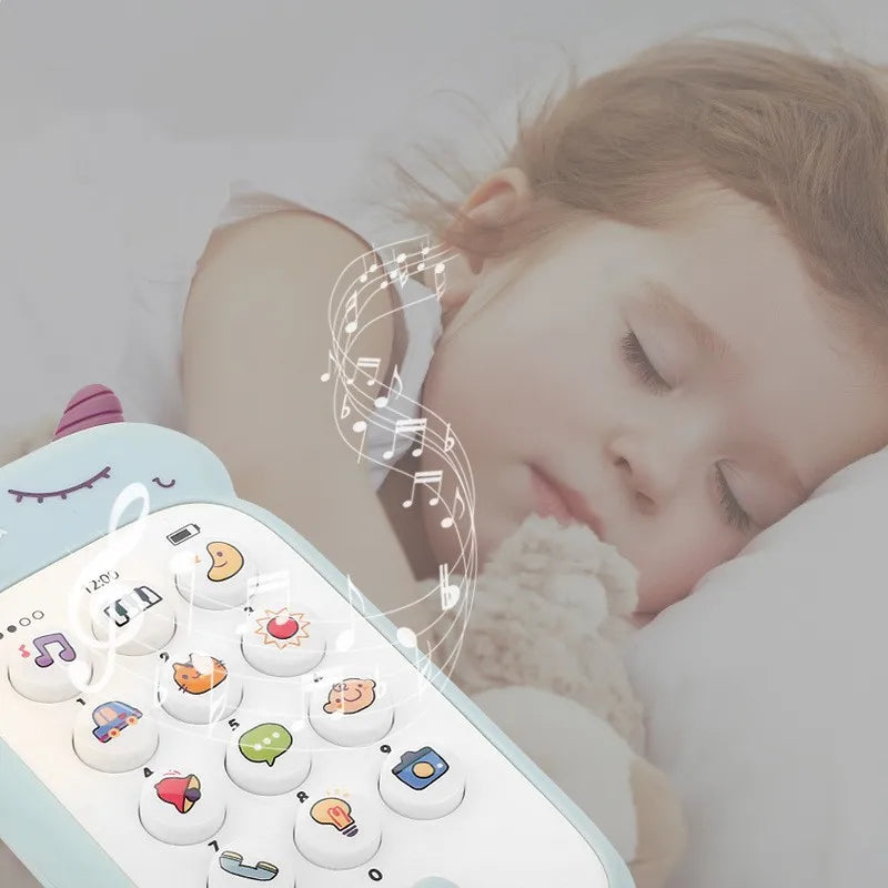 Musical Bilingual Baby Mobile Phone Toy - Early Learning Interactive Play for 3-6 Years