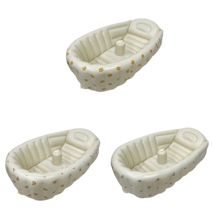 Inflatable Baby Bathtub and Paddling Pool for Newborns - Travel-Friendly Summer Fun for Toddlers