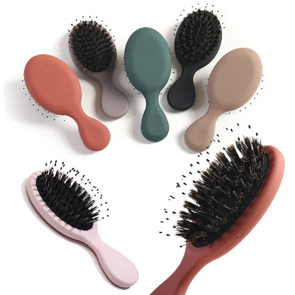 Compact Salon-Style Pocket Hair Comb & Massager for Healthy Hair Care