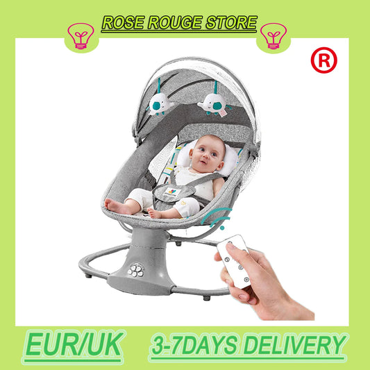 Electric Cradle Swing - Soothing Rocking Chair for Newborns