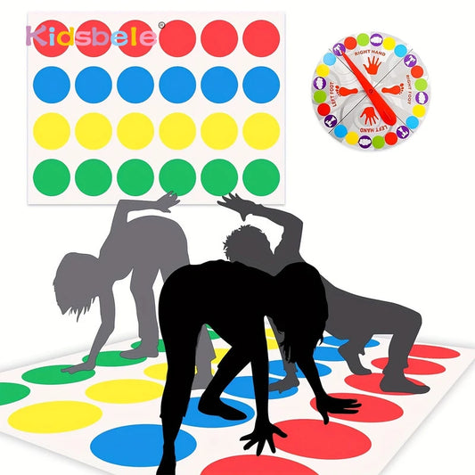 Interactive Twister Game for Family Fun and Balance Training – Perfect for Parties and Parent-Child Activities