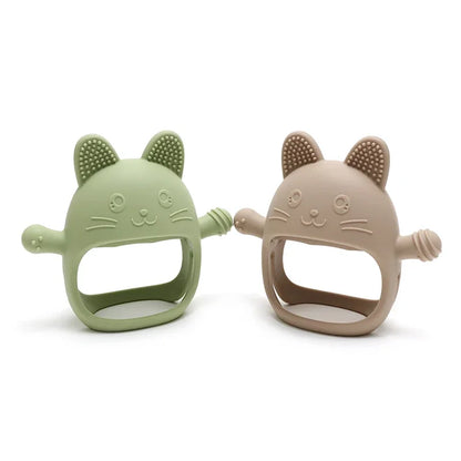 Soft Silicone Teething Toys for Newborns - Adorable Animal-Shaped Baby Accessories