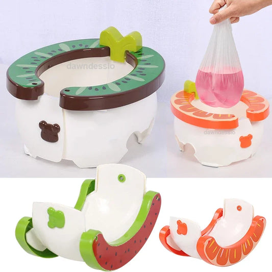Folding Travel Baby Toilet Pot Banana Potty Urinal for Children Baby Pot Child Toilet Portable Potty Child Potty Training Seat
