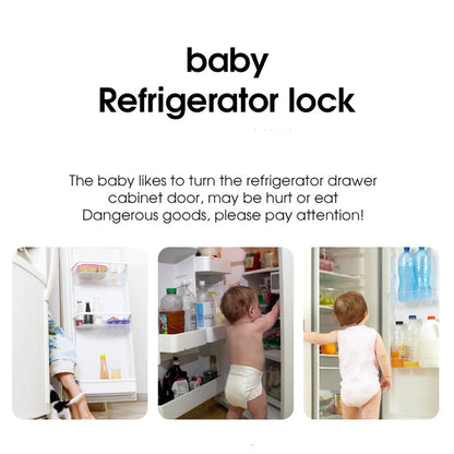 Child Safety Multi-Functional Refrigerator and Drawer Lock for Baby Protection