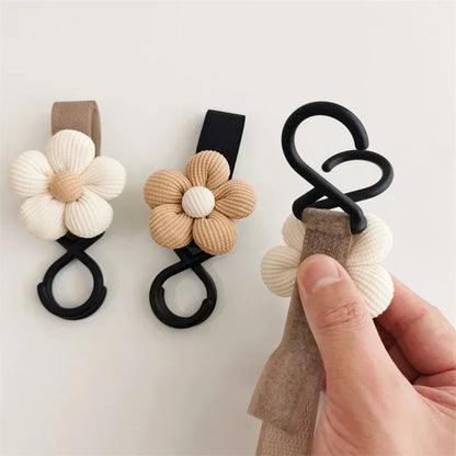 Sweet Flower Stroller Accessory: Charming Hook for Bags and Essentials