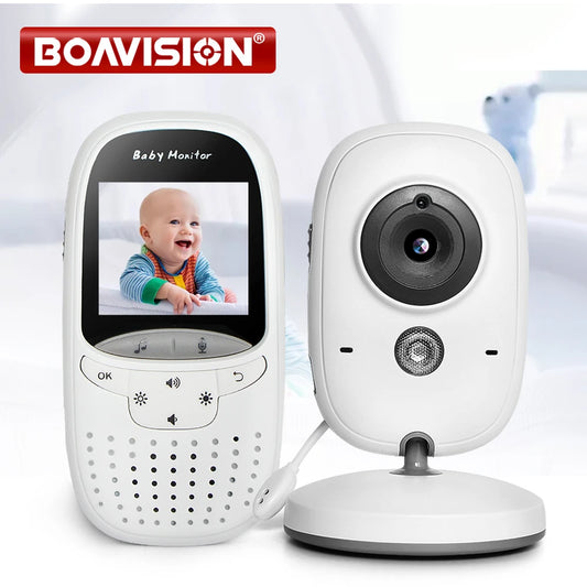 Wireless Baby Monitor VB602 with IR Night Vision, Temperature Display, Lullabies, Intercom, and VOX Mode - Video Camera for Parents and Babysitters