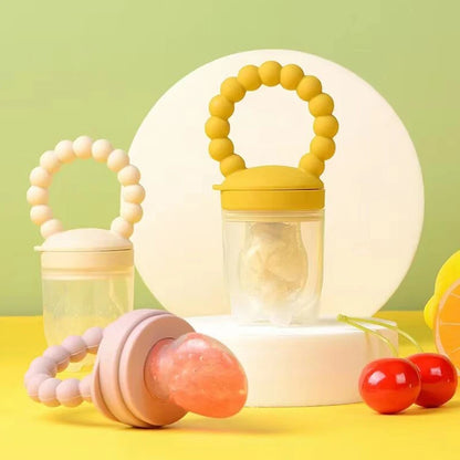Fashion Silicone Baby Pacifier Safety Silicone Fruit and Vegetable Food Fruit Bag Baby Eat Fruit Food Supplement A2UB