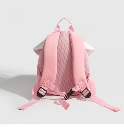 Adorable Mushroom-Themed Kids Backpack for Kindergarten - Cute Zipper Bag for Boys and Girls, Perfect for Travel and Snacks
