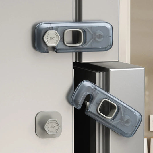 Child Safety Multi-Functional Refrigerator and Drawer Lock for Baby Protection