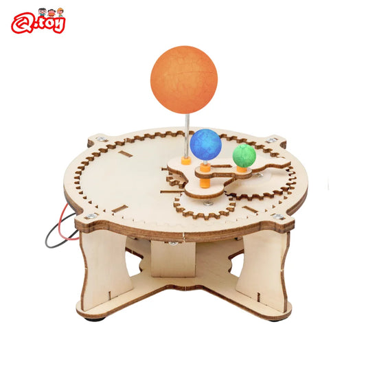 STEM Heliometer Educational Toy Kit – Hands-On Science Learning Puzzle for Kids