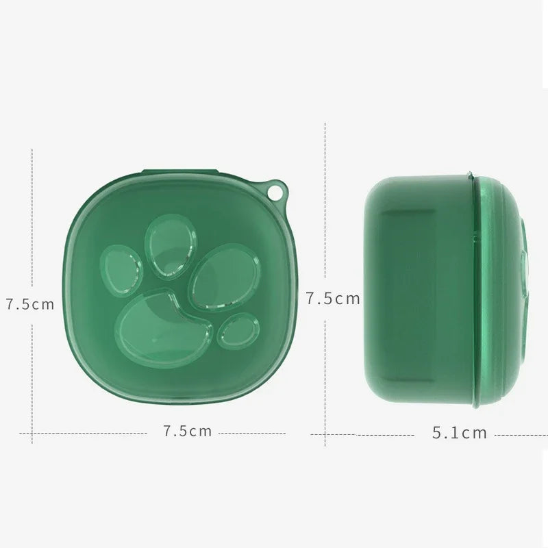 Baby Cartoon Pacifier Holder BPA Free Food Grade Silicone Pacifier Box Nipple Storage Case Dustproof Soother Container Box