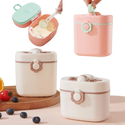 Infant Milk Powder Box Portable Food Storage Container Baby Formula Dispenser Baby Storage Dispensador De Leche En Polvo Bebe