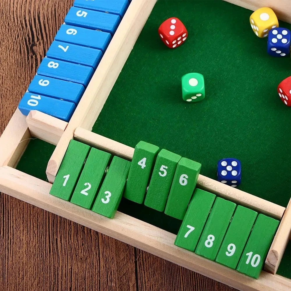 Montessori-Inspired Four-Sided Flip Card Game for Kids - Educational Math and Arithmetic Puzzle Toys for Ages 3-14+