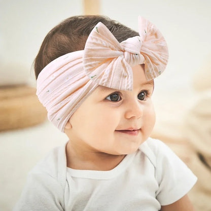 5-Piece Adorable Printed Toddler Headband Set - Stylish Hair Accessories for Kids with Free Shipping