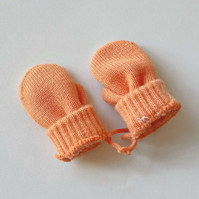 Vibrant Cashmere Baby Mittens for Winter - Knitted Kids Gloves for Boys & Girls (Ages 1-3)