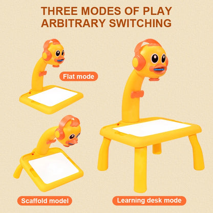 Kids LED Projector Art Board - Creative Drawing Desk for Educational Fun and Crafting