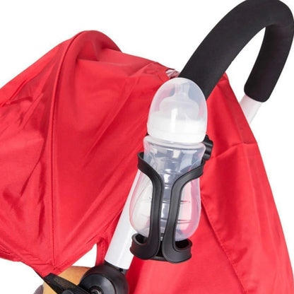 Universal 360-Degree Rotating Cup Holder for Baby Strollers and Prams