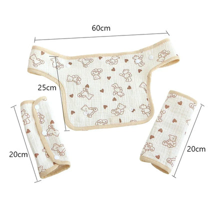 Baby Waist Stool Drool Bib Newborn Infants Teething Soft Cotton Pad Saliva Towel Multi-Function Baby Strap Dinner Dropshipping