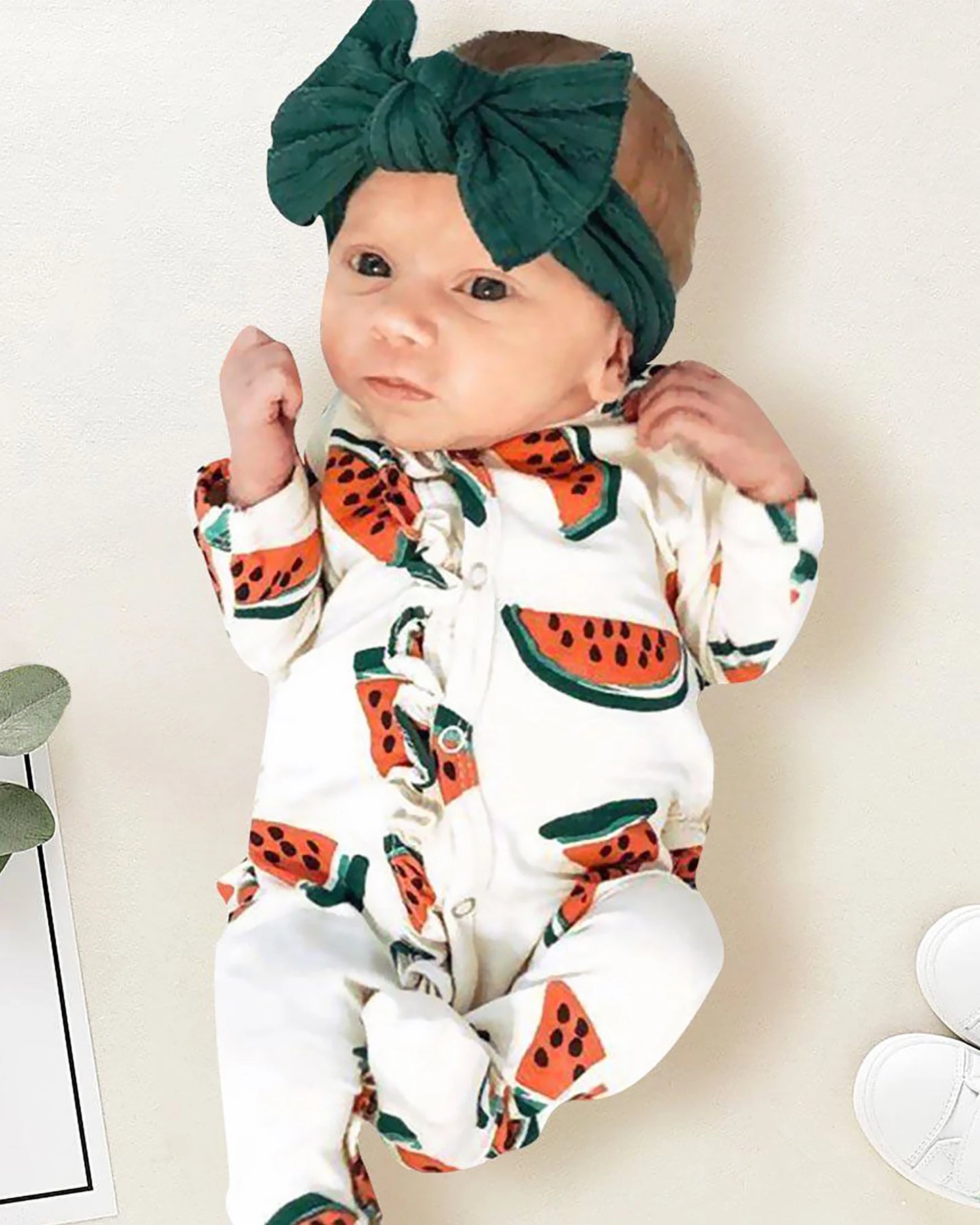 48-Color Soft Nylon Baby Headbands for Girls - Elastic Knit Turban Bows Hair Accessories for Newborns
