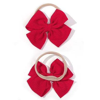 Adorable 2Pcs Baby Bow Headband and Retro Cartoon Sunglasses Gift Set for Toddlers