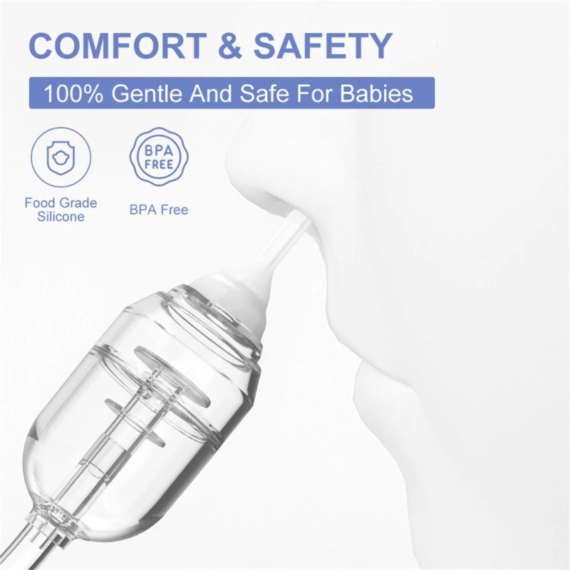 Electric Baby Nasal Aspirator with 9 Adjustable Suction Levels