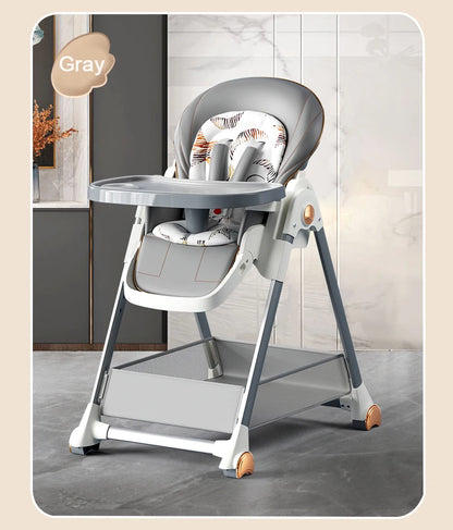 Versatile Infant and Toddler High Chair - Safe and Cozy Dining Solution