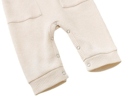 100% Cotton Newborn Baby One-Piece Romper - Long Sleeved Jumpsuit for Boys and Girls, Infant Pajamas and Sleepsuit