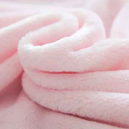 Ultra-Soft Fleece Swaddle Blanket for Infants - Warm Flannel Baby Bedding Set