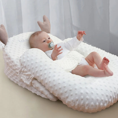 Ergonomic Baby Wedge Pillow Set for Comfort and Health – Spit-Up Prevention Pillow for Infants