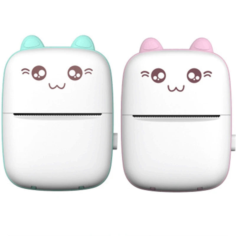 Portable Mini Printer Bluetooth Wrong Question Printing Thermal Printers Phone Photo Title Note Print Children's Gifts