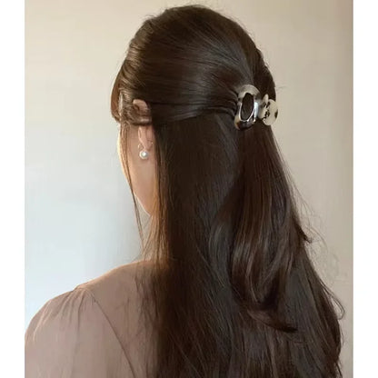 Set of 3 Stylish Mini Acetate Hair Clips for Women & Girls - Chic Barrettes and Claw Hairpins for Fashionable Hairstyles