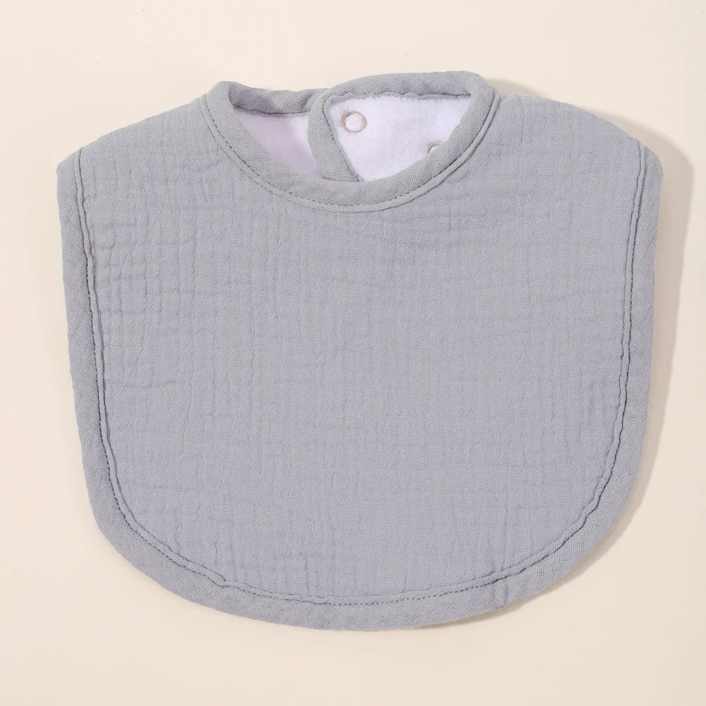 Soft Adjustable Cotton Bibs for Infants and Toddlers - Stylish Burp Cloths and Feeding Scarf for Boys and Girls