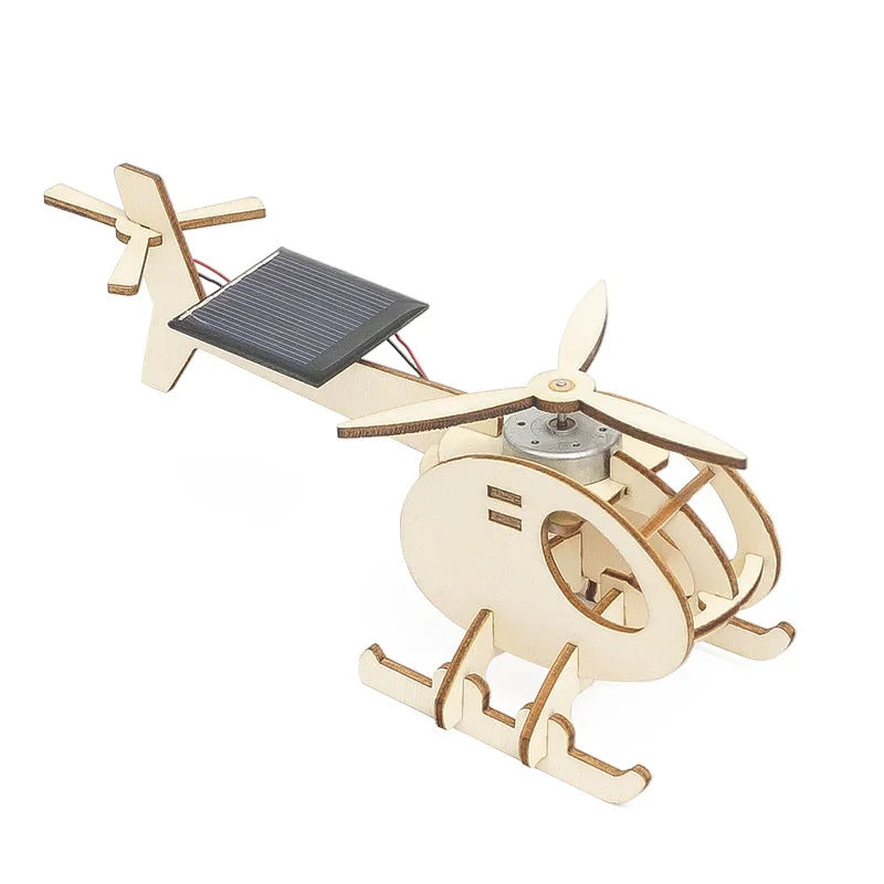 Solar Helicopter DIY Kids Science School Projects Experiment Kit Science Toys For Children Boys Stem Educational Toys Brinquedos
